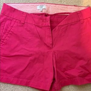 Hot pink Crown and Ivy shorts